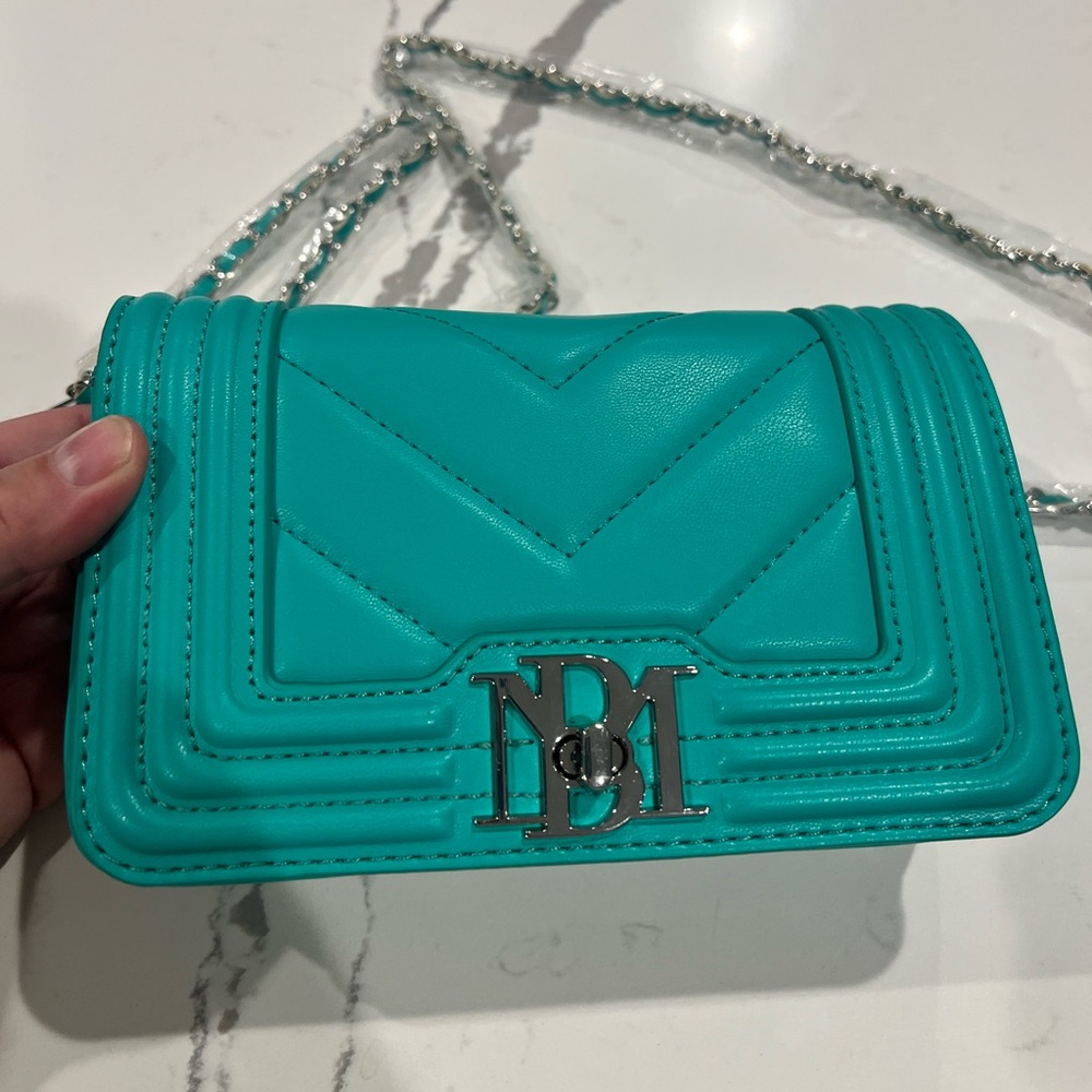 Badgley Mischka Small Quilted Crossbody Bag